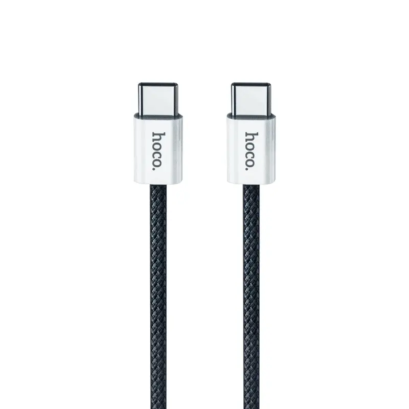 Кабель Type-C на Type-C 2M 60W X104 HOCO черный