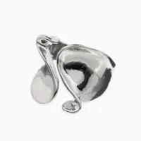 Кольцо &laquo;Тренд&raquo;, фешн, цвет серебро, безразмерное