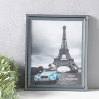 Фоторамка пластик 20х25 см "Остин" серый графит 23,5х18,5х1,5 см