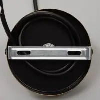 Светильник подвесной BayerLux William, 1&times;40 Вт, Е27, золотисто-чёрный, 40&times;40&times;35-100 см