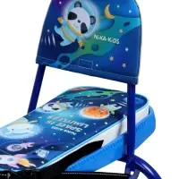 Снегокат &laquo;Тимка спорт 4-1&raquo; Космический, со спинкой, синий, ТС4-1 М/К Nika Kids