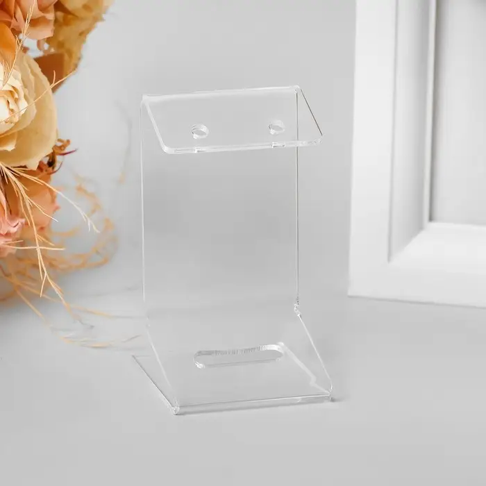 Подставка под серьги, кольцо, 4×4×10 см, оргстекло 1.5 мм, В ЗАЩИТНОЙ ПЛЁНКЕ Подставка под серьги, кольцо, 4×4×10 см, оргстекло 1.5 мм, В ЗАЩИТНОЙ ПЛЁНКЕ