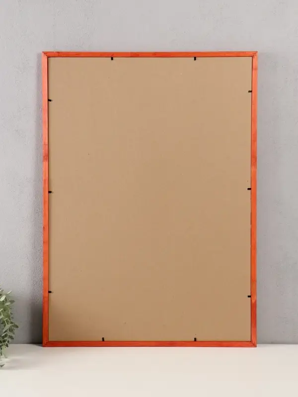 Фоторамка дерево 50х70 см, махагон №2 (пластиковый экран) Фоторамка дерево 50х70 см, махагон №2 (пластиковый экран)