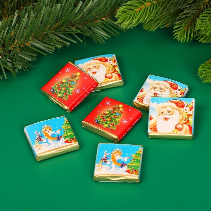 Фигурный шоколад Фигурный шоколад "Зимняя сказка" набор, 35 г