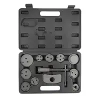 Набор для сведения поршней тормозных цилиндров (12 предметов) в кейсе AVS DBC-04