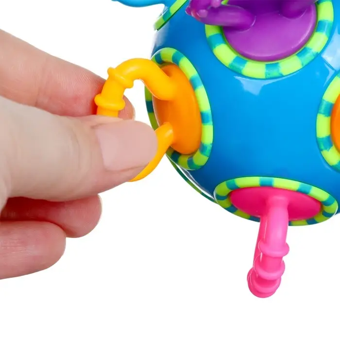 Погремушка Крошка Я &laquo;Шар трещотка&raquo;, синий