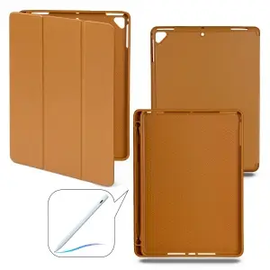 Чехол-книжка для iPad New 9.7 (2017/2018) Smart Case (Pencil) Brown №2