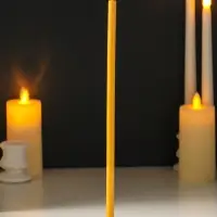 Свечи церковные медовые №20, упаковка 1 кг, парафин, медовое масло