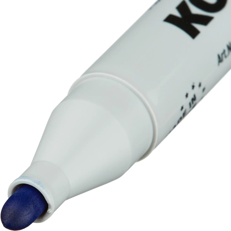 Маркер для флипчартов по бумаге KORES XF1 синий 21303