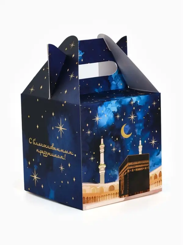 Коробка складная «Священный праздник», 14 × 14 × 14 см