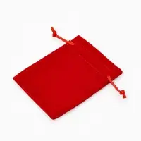 Набор мешочков бархатных 50 шт. &laquo;Классика&raquo; 9&times;12 см, красный