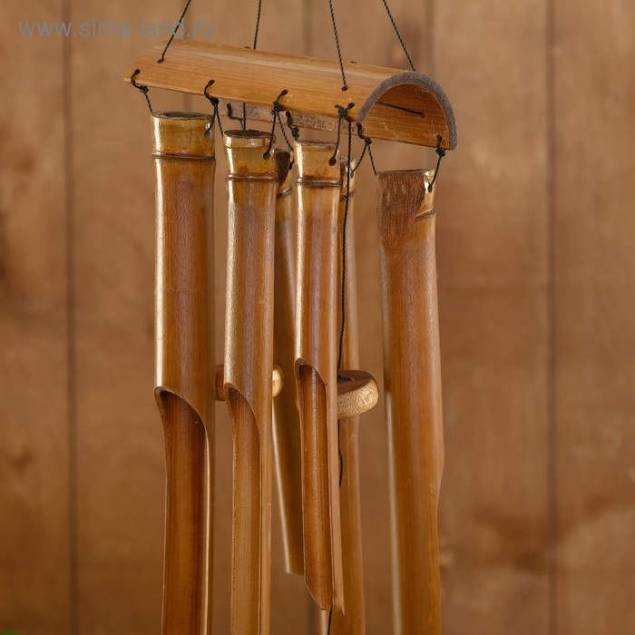 Музыка ветра Музыка ветра "Дыхание" бамбук 15х7х75 см