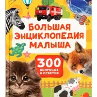 Большая энциклопедия малыша &laquo;300 вопросов и ответов&raquo;, 144 стр.
