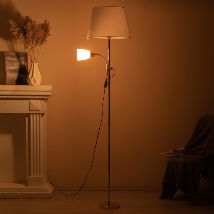 Торшер 19030/2GD E27 40Вт золото 41х41х180 см