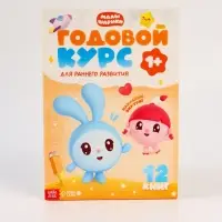 Книги «Годовой курс», набор 12 книг, Малышарики Книги «Годовой курс», набор 12 книг, Малышарики