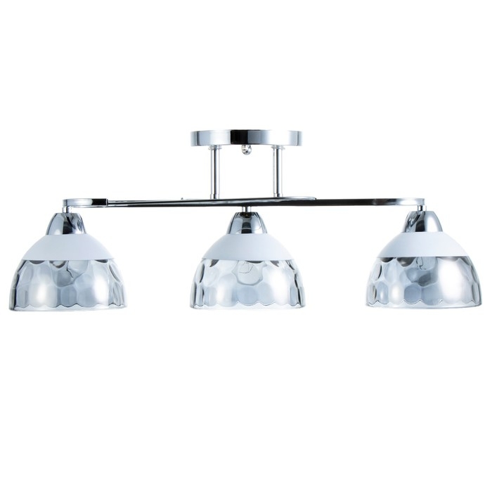 Люстра Люстра "Аквила" 3хЕ27 40Вт хром 45х15х22 см BayerLux