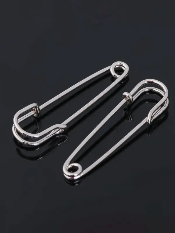 Булавка 4.5&times;1.2 см (набор 5 шт.), СМ-208-3, цвет серебро