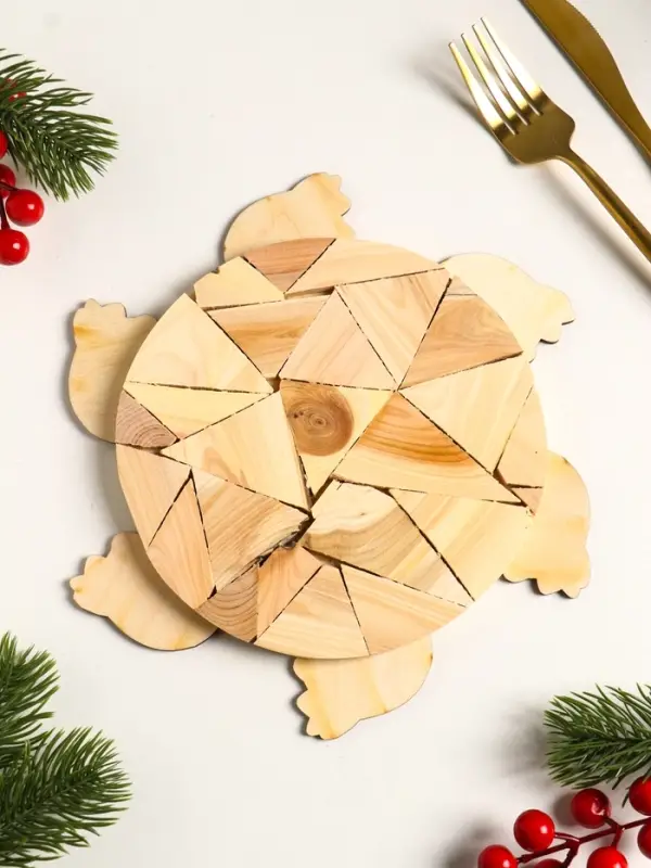 Подставка под горячее Лошадка, 20см, можжевельник Подставка под горячее Лошадка, 20см, можжевельник