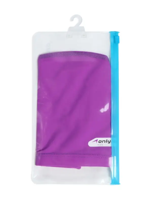 Шапочка для плавания детская ONLYTOP SWIM, тканевая, обхват 46-52 см, цвет фиолетовый Шапочка для плавания детская ONLYTOP SWIM, тканевая, обхват 46-52 см, цвет фиолетовый