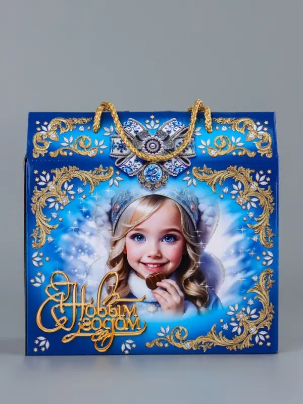 Коробка подарочная складная Коробка подарочная складная "Царские узоры" 23 х 10 х 23 см