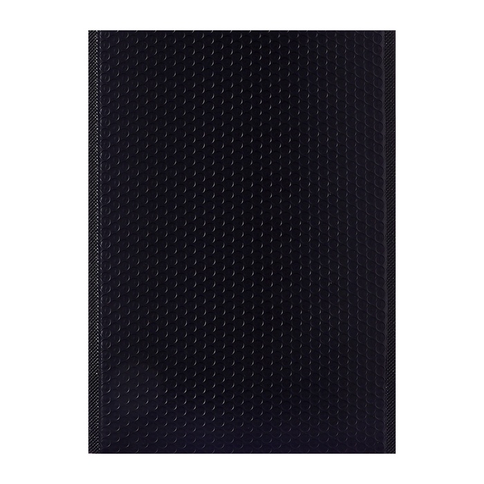 Набор 10 штук конвертов с воздушно-пузырьковой плёнкой 26х36см, черные