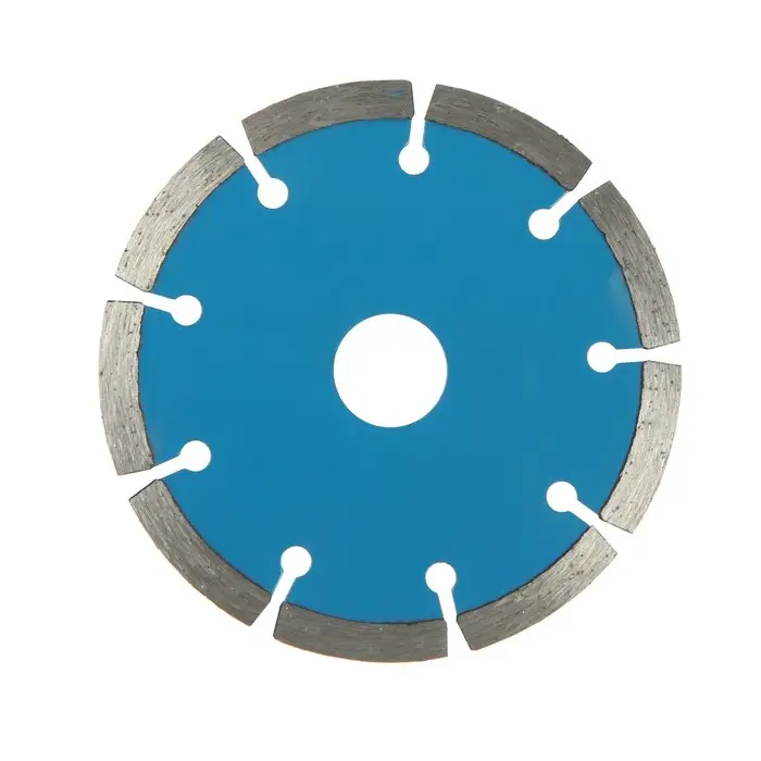 Диск алмазный отрезной ТУНДРА, сегментный, сухой рез, 115&times;22 мм