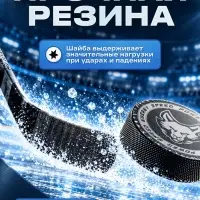 Шайба хоккейная Winter Star, взрослая, d=7.6 см
