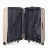 Чемодан на колёсах, 28", кодовый замок, 47&times;28&times;75 см, светло-бежевый