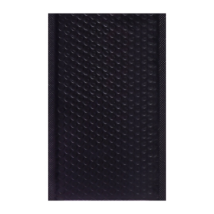 Набор 30 штук конвертов с воздушно-пузырьковой плёнкой 15х22см, черные