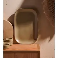 Блюдо сервировочное SL Home &laquo;Песчаный бриз&raquo;, 29.5&times;20 см, фарфор, бежевое
