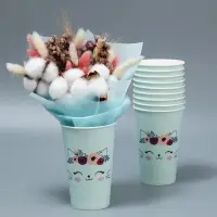 Стакан для цветов влагостойкий &laquo;Котик&raquo;, 400 мл