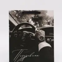 Пакет подарочный «Поздравляю», M 25,5 × 30 × 9 см Пакет подарочный «Поздравляю», M 25,5 × 30 × 9 см