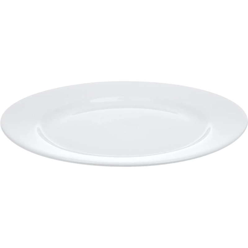 Тарелка Chan Wave Classic мелкая, фарфор, белый, D250мм, фк0131