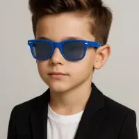 Очки солнцезащитные детские OneSun, uv 400, пружина,12.7&times;2.6&times;4 см, линза 4&times;5.4 см