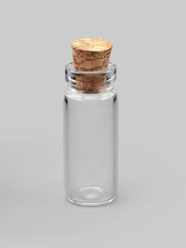 Баночки для хранения бисера, d=1.2&times;3 см, 10 шт.