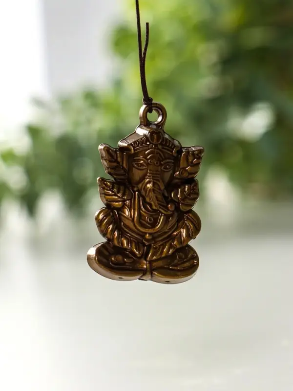 Музыка ветра &laquo;Ганеша&raquo;, 4 трубки, 5 колокольчиков, 65 см