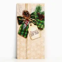 Конверт для денег «С Новым Годом!», 16.5×8 см