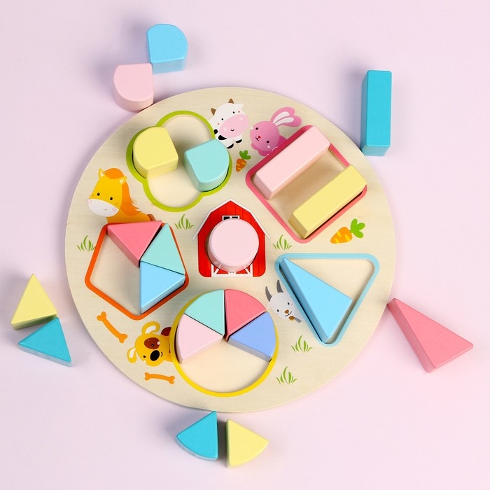 Головоломка деревянная «Нежность», 22×22×2.5 см