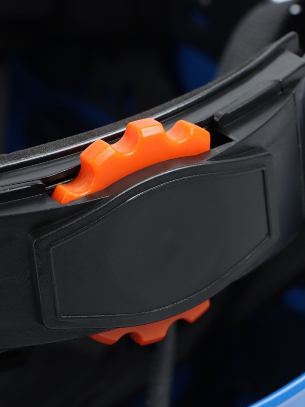 Каска защитная  Каска защитная "Альпы" для альпинизма и скалолазания, регулировка размера 52-63 см, синяя