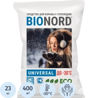 Реагент противогололёдный Bionord Universal мешок 23 кг до -30С