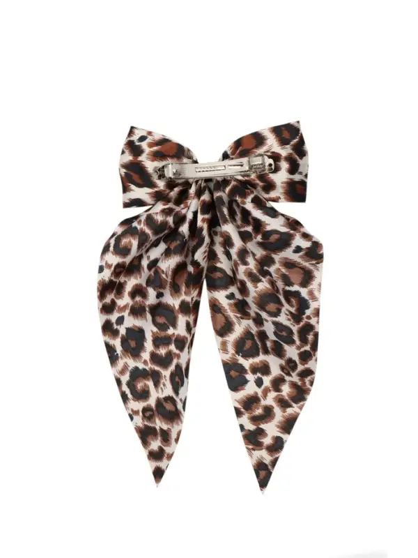 Заколка-автомат для волос "Джулия" 17х13 см, лео