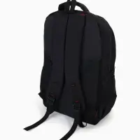 Рюкзак &laquo;СПОРТ&raquo;, со светоотражающими элементами, 37&times;17&times;54 см, 2 отдела, 3 кармана, чёрный