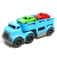 Грузовик - автовоз детский, с 3 машинками, цвет МИКС