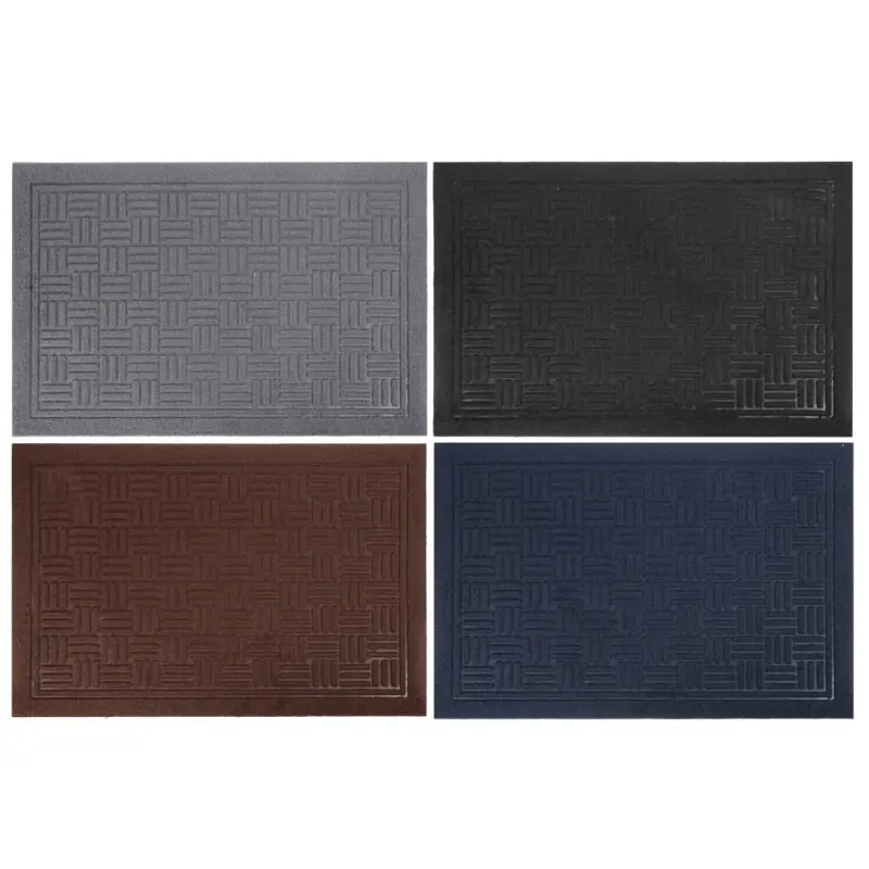 Коврик придверный тм VETTA, 39х59см, резиновый с ворсом, полиэстер