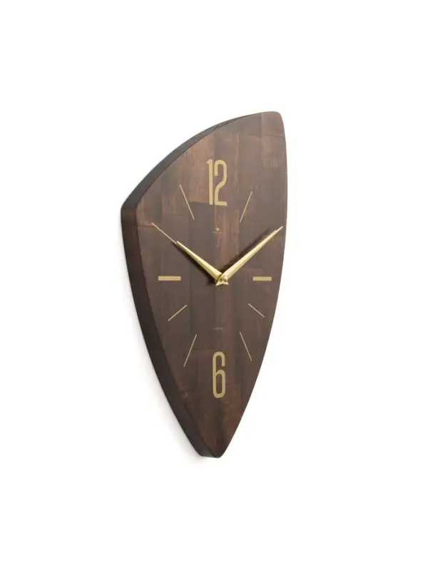 Часы настенные интерьерные &laquo;Ностальгия&raquo;, бесшумные, плавный ход, 42&times;24.5 см, дерево, от батарейки 1&times;АА