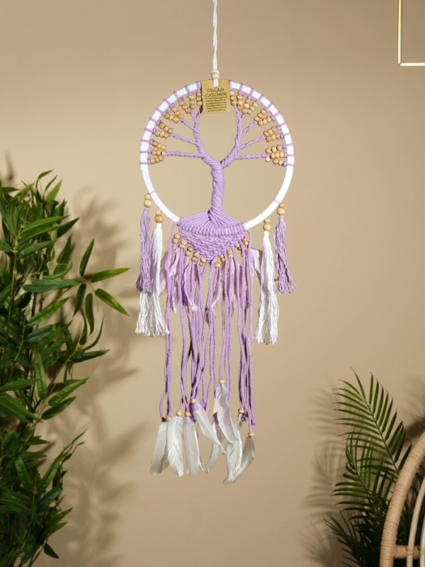 Ловец снов Ловец снов "Лавандовое дерево" 22х60 см.