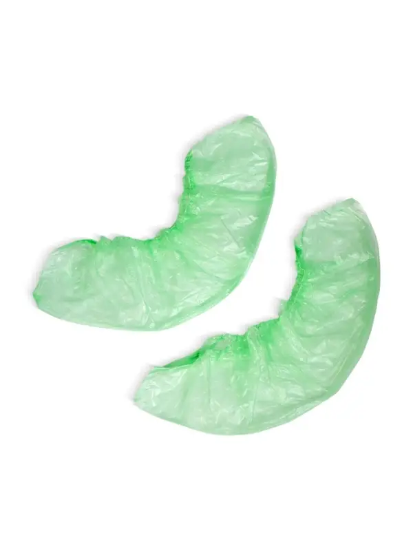 Бахилы зелёные ПНД 400×120 14 мкр 1.5 г 25 пар/уп Бахилы зелёные ПНД 400×120 14 мкр 1.5 г 25 пар/уп