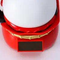 Маятник пластик от солнечной батареи "Панда в красном мешке" 11,2х14,3х15,3 см