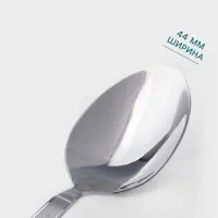 Столовая ложка Hanna Kn&ouml;vell Asnen, 20.7 см, толщина 3 мм, нержавеющая сталь, серебристая