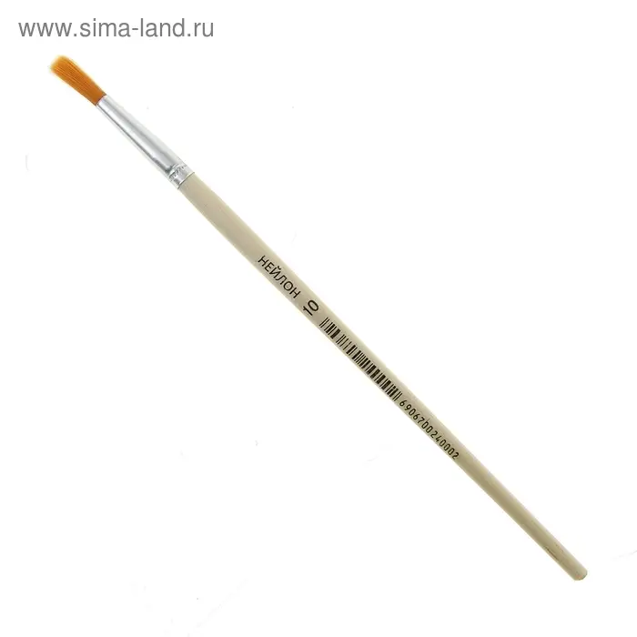 Кисть нейлон № 10, круглая Кисть нейлон № 10, круглая